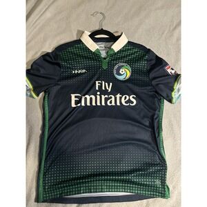 New York Cosmos 2017 Home‎ Jersey. Rare #14 Szetela Size Small